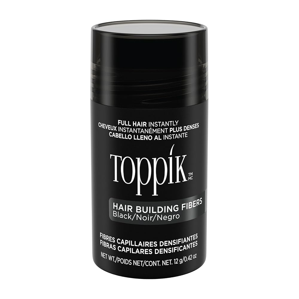トピック ヘア ビルディング ファーバー ブラック 12 g / 0.42 oz