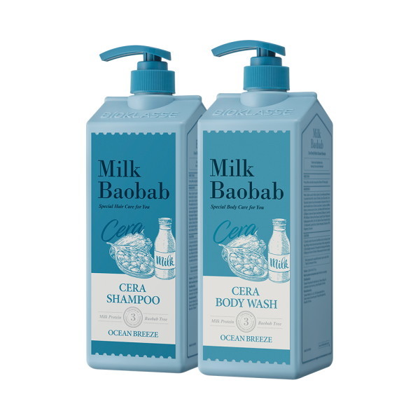 セラ シャンプー1200ml+ボディウォッシュ1200ml オーシャンブリーズ
