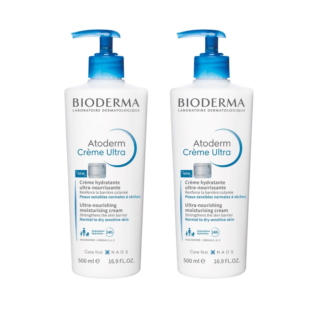 Atoderm アトデルム クリーム Ｄ 500ml x 2 しっとりとした低刺激クリーム