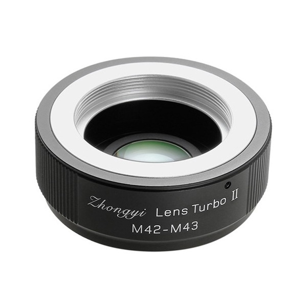 中一光学 Lens Turbo II M42-m43 [マウントアダプター (M42マウントレンズ - マイクロフォーサーズマウント)]