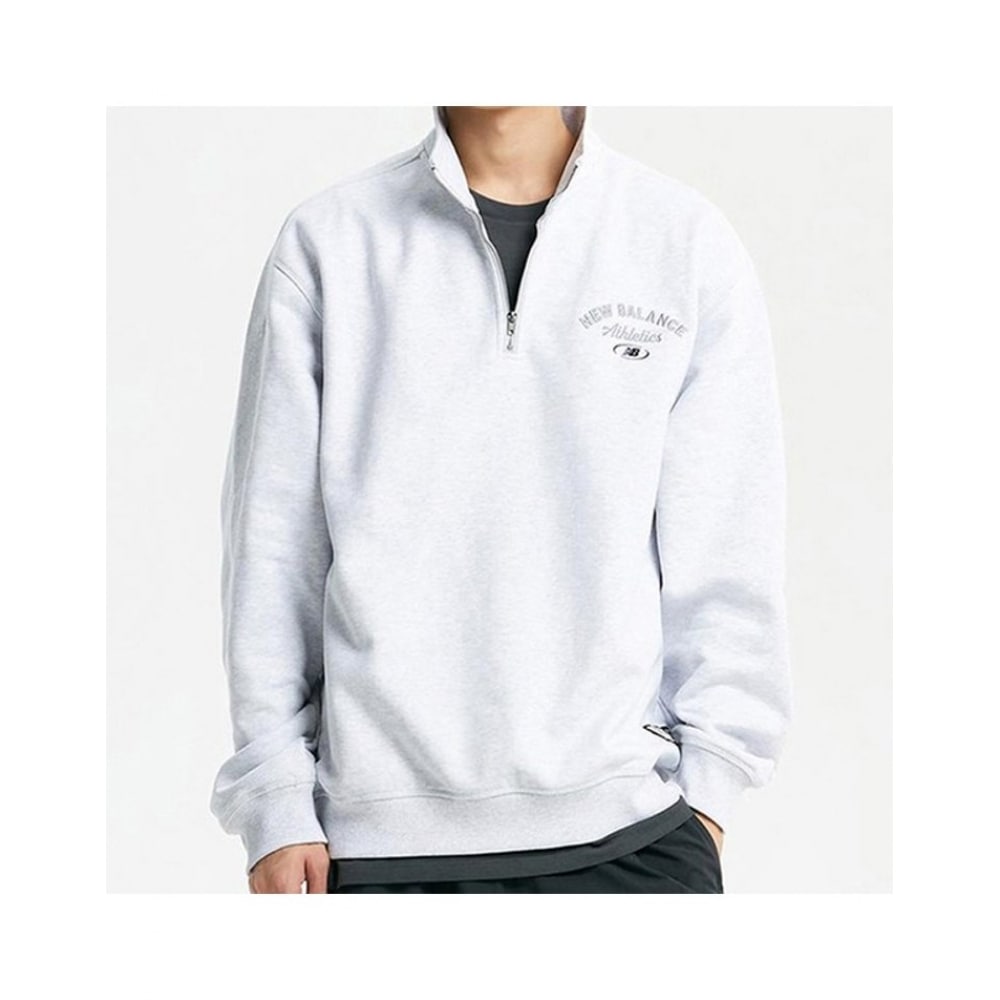 ニューバランス AニューバランスUNI起毛半ZIPセミオーバーマンツマン NBNCD41913-16
