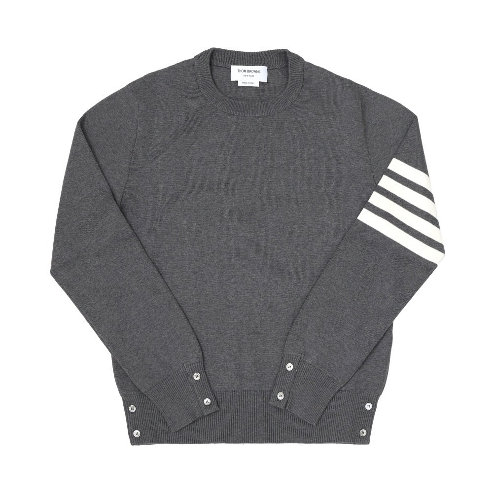 トム　ブラウン メンズ ニット 4-バー ストライプ MKA202A 00219 035