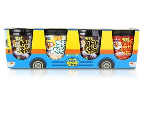 ポロロ トッポッキ バスパック ジャージャー味110g x 2p + クリーム味115g + 辛さ120g 2セット 19000ウォン 3セッ
