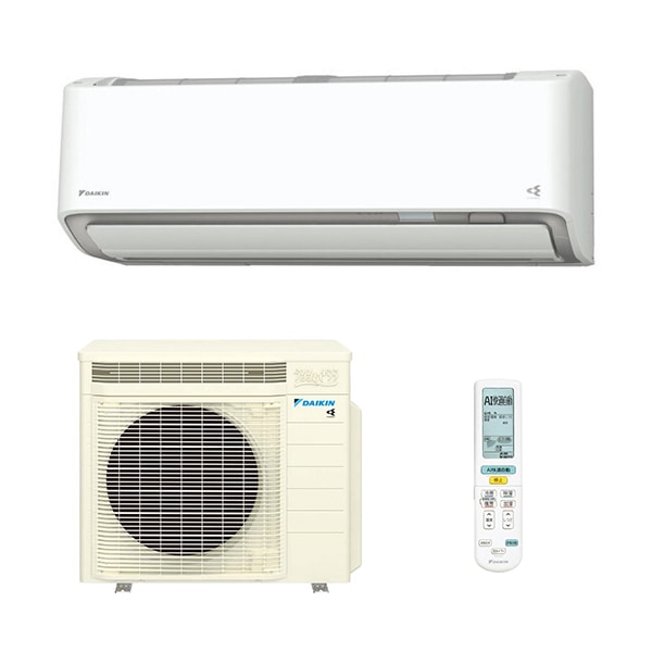ダイキン DAIKIN ルームエアコンうるさらX S805ATRP-W 2025年モデル 冷暖房主に26畳程度 8.0kW ホワイト 軒先配送のみ 144,394円