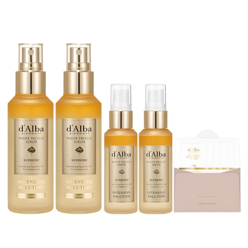 ホワイトトリュフ スープリームインテンシブセラム 100ml 2個 + 50ml 2個 + ジェルクレンザー