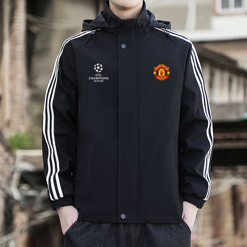 アウター マンチェスター ユナイテッド レッド デビルズ フットボール トラック ジャケット