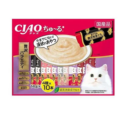 他サイト： CIAO(チャオ) ちゅ～る 贅沢バラエティ 40本入りの商品画像