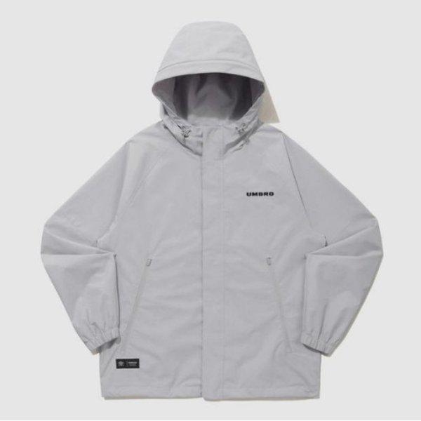 ウィンドブレーカー PQA UQ121CJK16-LGR エッセンシャルプラス フード付きウィンドブレーカージャケット ライトグレー