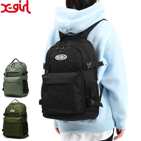 レディース 通学 おしゃれ 大学生 高校生 女子 かわいい A4 19.5L ノートPC OVAL LOGO BACKPACK 105231053007 105222053001