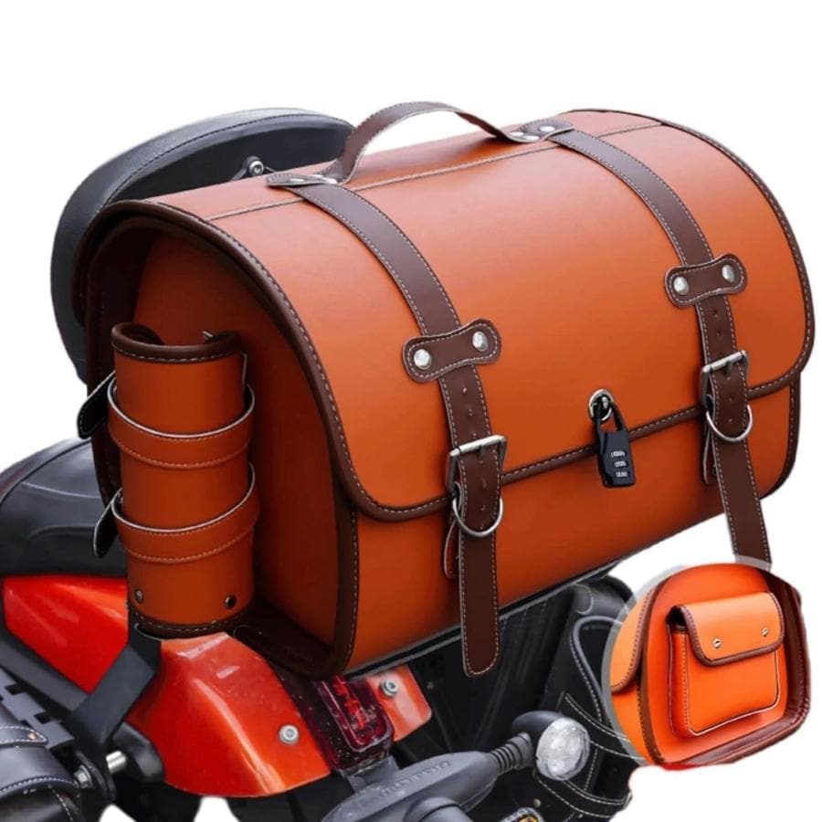 26新登場バイク用リアボックス 大容量 33L バイク リアバッグ ップケース バイクケース バイクボックス オートバイボックス1