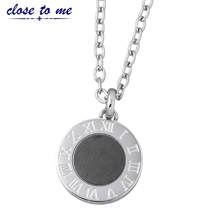 クロストゥーミー close to me ステンレス ネックレス CZ リバーシブル 金属アレルギー対応