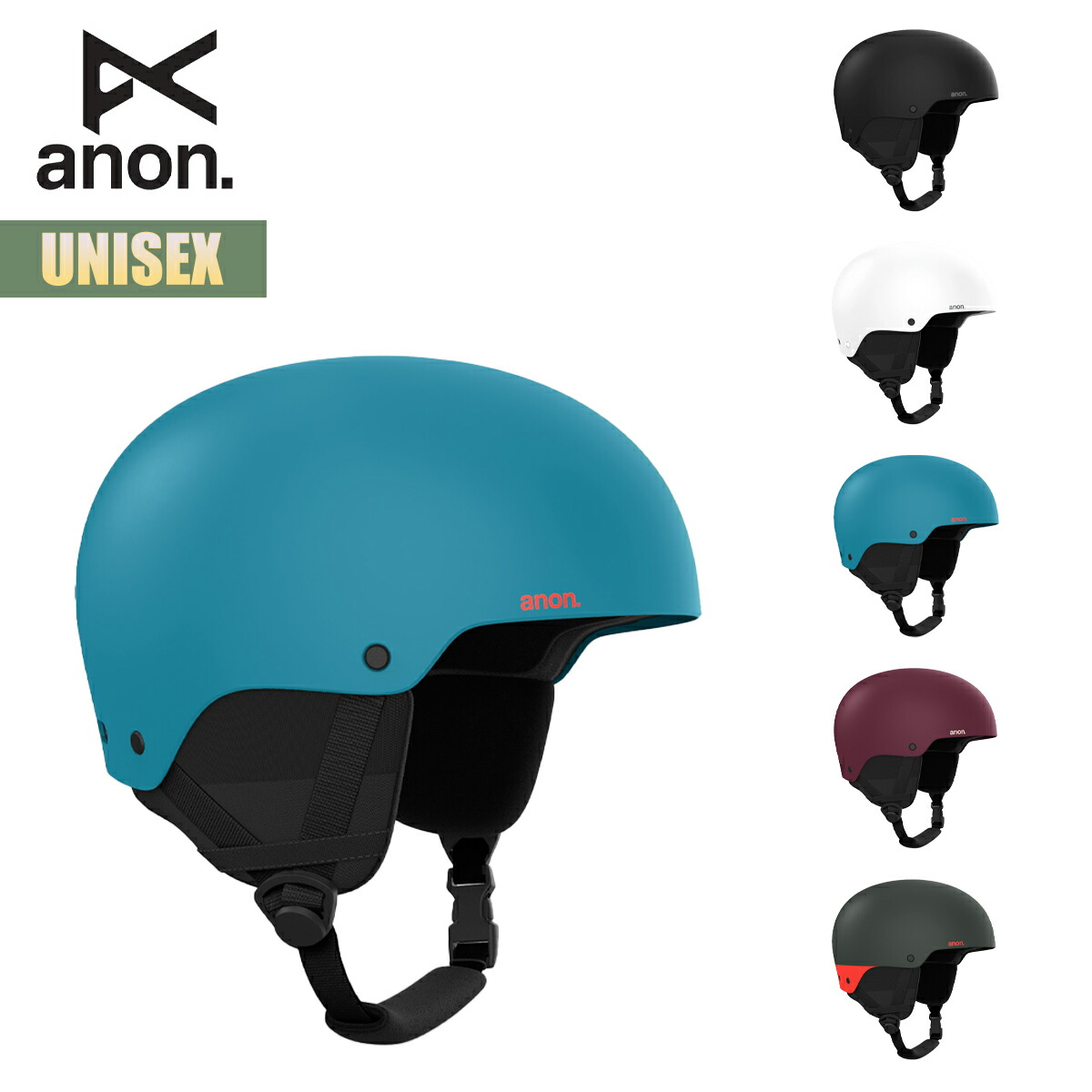 アノン ヘルメット 25-26 W26JP-214291 Anon Raider 3 Helmet レイダー 3 ラウンドフィット メンズ レディース フィット感 自動調節 簡単装着 耐久性
