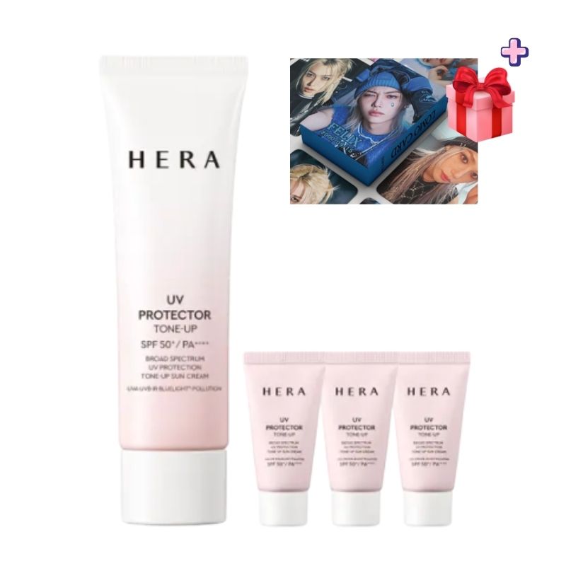 新しい アンバサダー ストレイ キッズ フィリックス UVプロテクター トーンアップ SPF50+PA ++++ 50ml(+UVプロテクター 15ml 3個)+ フィリックスフォトカード