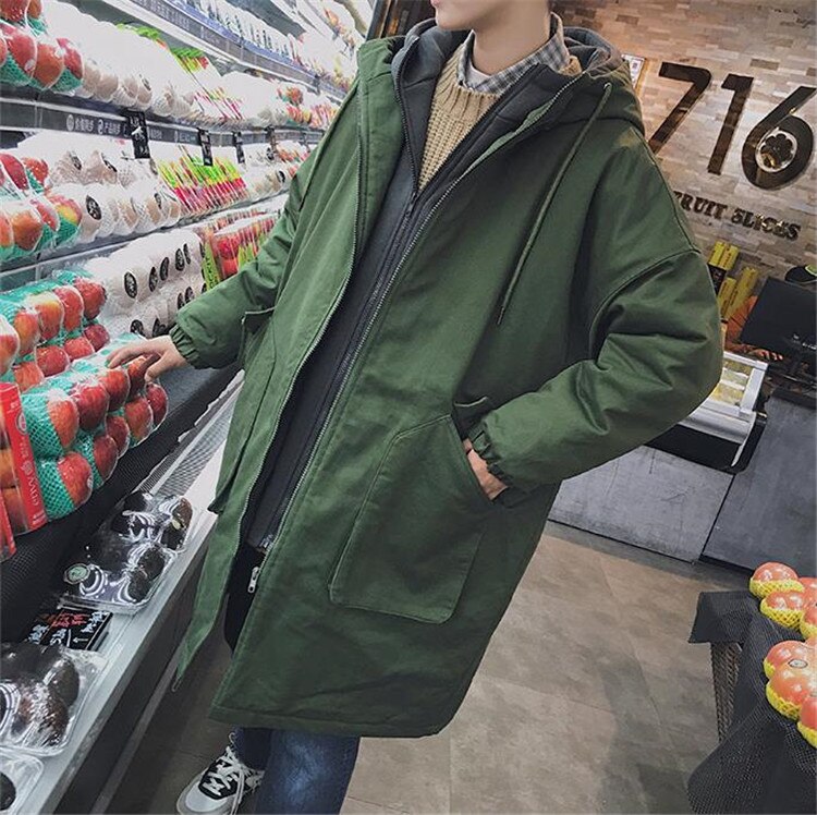 メンズファッション 男性ダウンコート アウター ロング丈