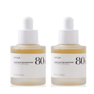 ドクダミ80水分鎮静アンプル- 保湿 / 鎮静 / 敏感(30ml+30ml)