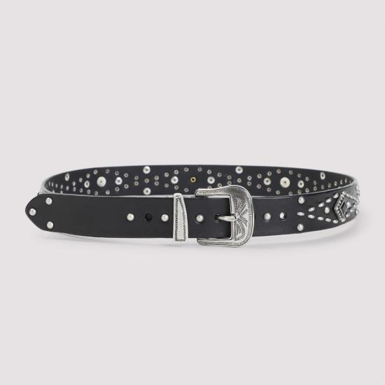 GOLDEN GOOSE Women Belts GMA00809 A000817 90100 BLACK