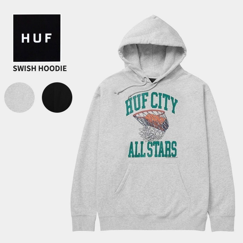 ハフ HUF SWISH HOODIE トップス フーディー プルオーバー スウェットパーカー メンズ
