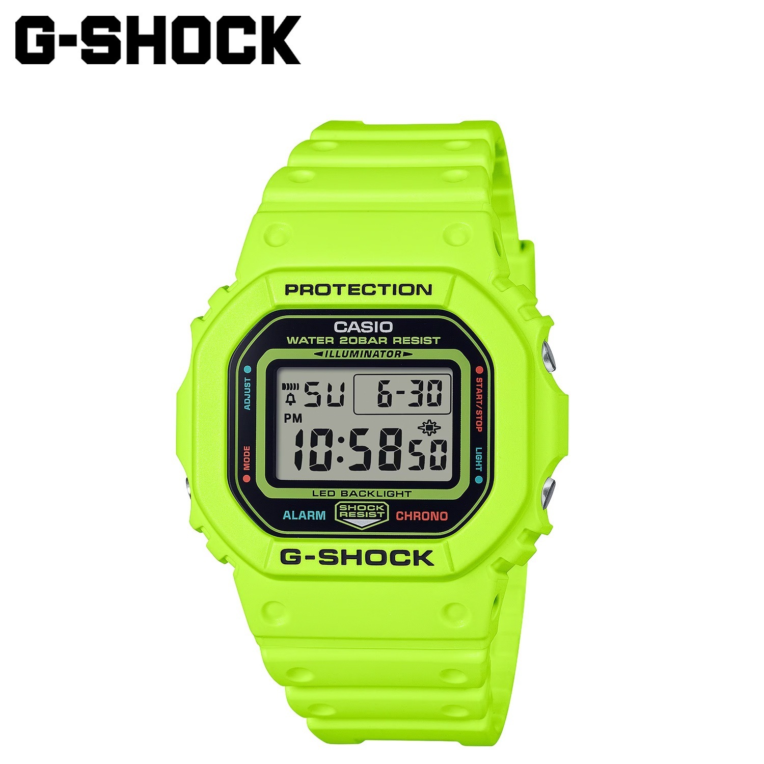 G-SHOCK 腕時計 DW-5600EP-9JF 防水 5600 SERIES メンズ レディース グリーン