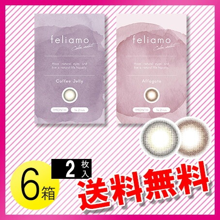 フェリアモ マンスリー 2枚入×6箱 / メール便