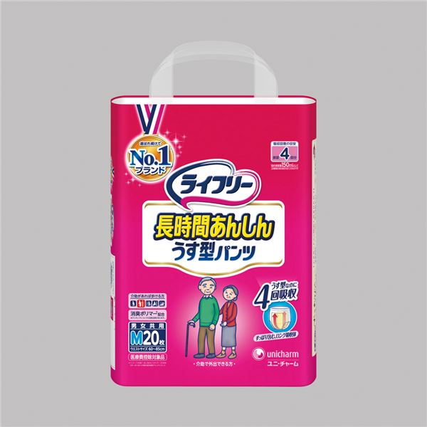 (まとめ)ユニ・チャーム パンツ型 LF長時間あんしんうす型パンツ(2)M20枚 袋(×3セット) 6,930円