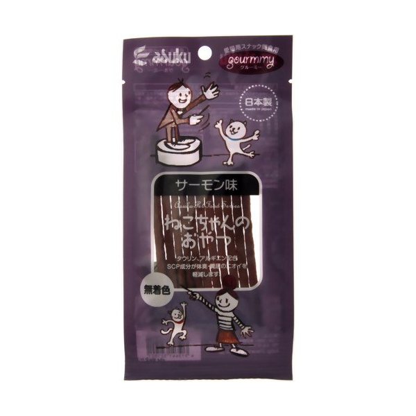 グルーミー ねこちゃんのおやつ サーモン味 20g