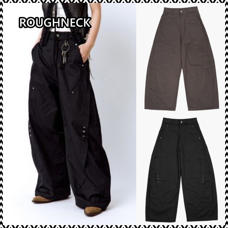 ROUGHNECK Destroyed Wide Pants