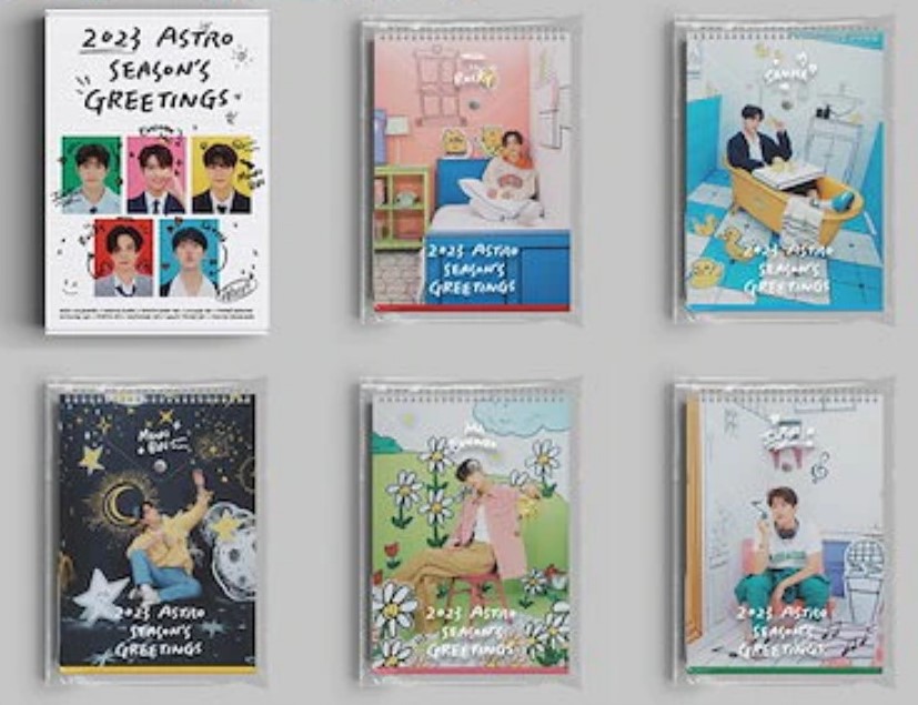 12月27日発売 (6種選択) ASTRO 2023 SEASONS GREETINGS KPOP グッズ
