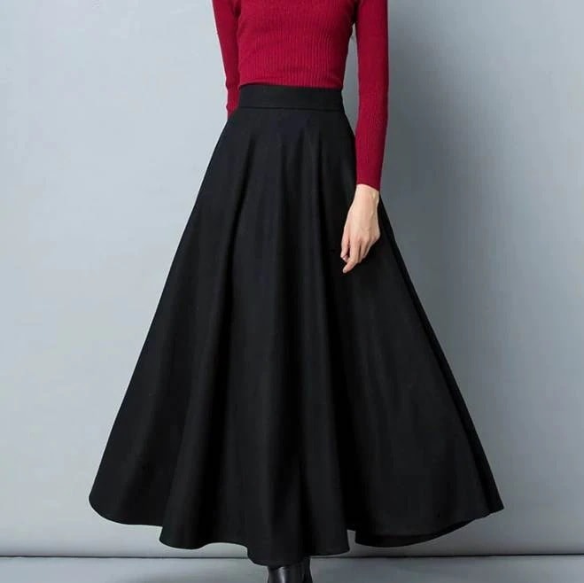ボトムス スカート ロング丈 ロングスカート ワイドスカート フレア かわいい 大人可愛い きれいめ