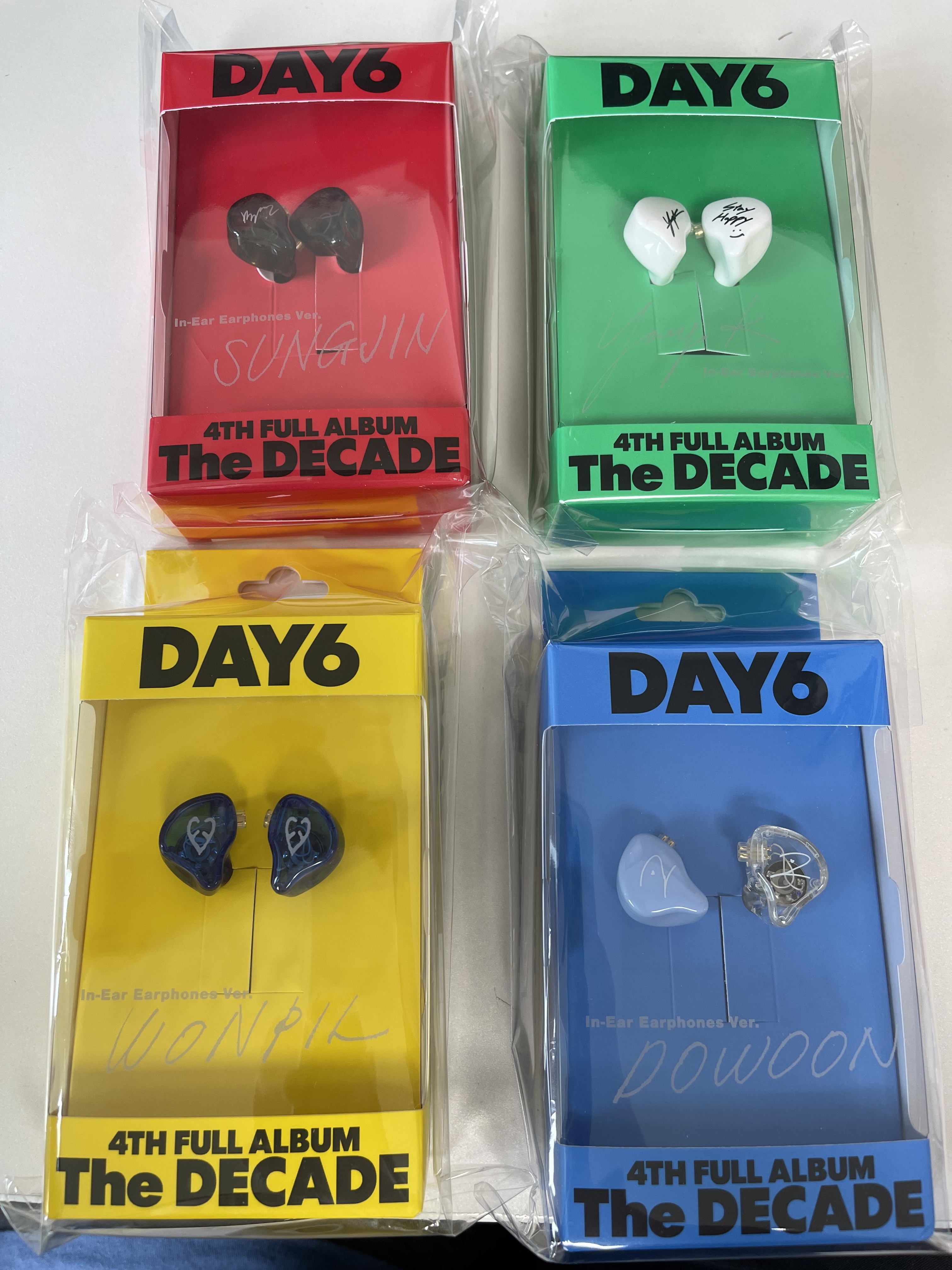DAY6 4th Full Album In-Ear Earphones Ver