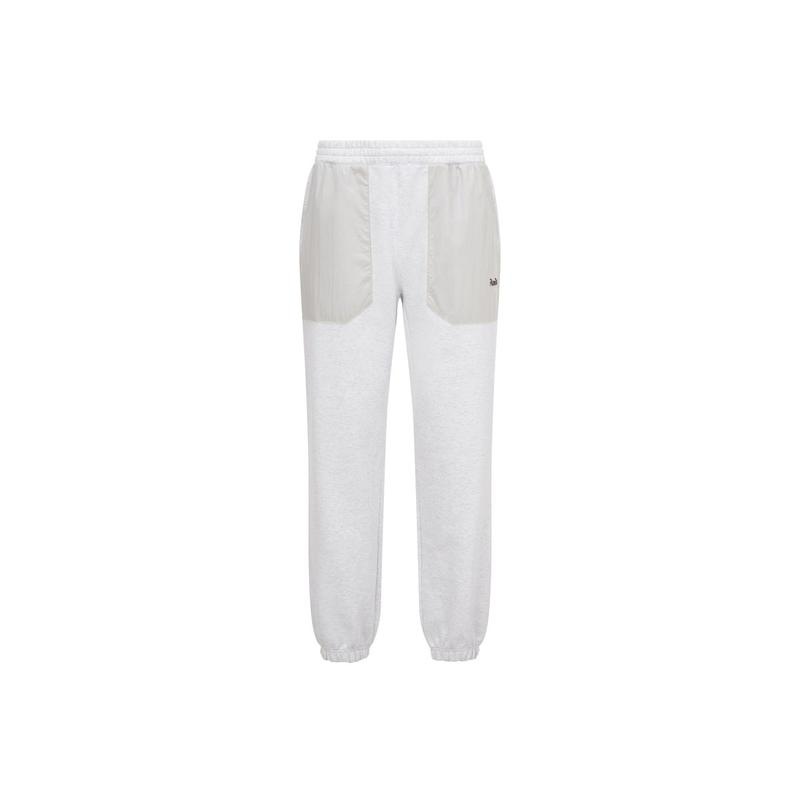 WOVEN PATCH SWEAT PANTS_32YD4552