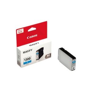(業務用5セット) Canon キヤノン インクカートリッジ 純正 (PGI-1300C) シアン(青)