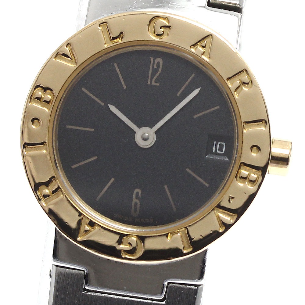 ブルガリ BVLGARI BB23SGD ブルガリブルガリ デイト クォーツ レディース _893860【中古】