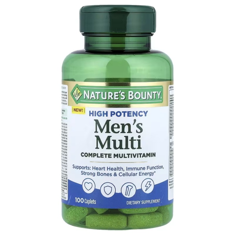 男性用マルチ 総合マルチビタミン 高効力 カプレット100粒