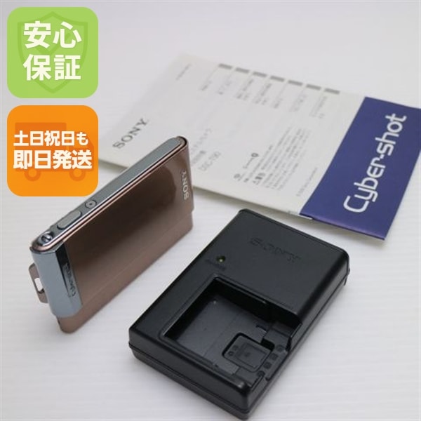 美品 Cyber-shot DSC-T90 ブラウン SONY デジカメ 77