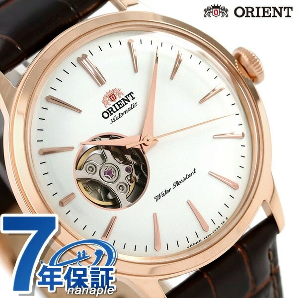 オリエント 腕時計 ORIENT クラシック セミスケルトン 40.5mm 自動巻き RN-AG00