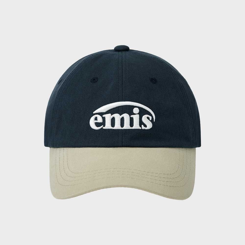 IMIS ニューロゴミックスボールキャップ (リニューアル)-ベージュ/ネイビー