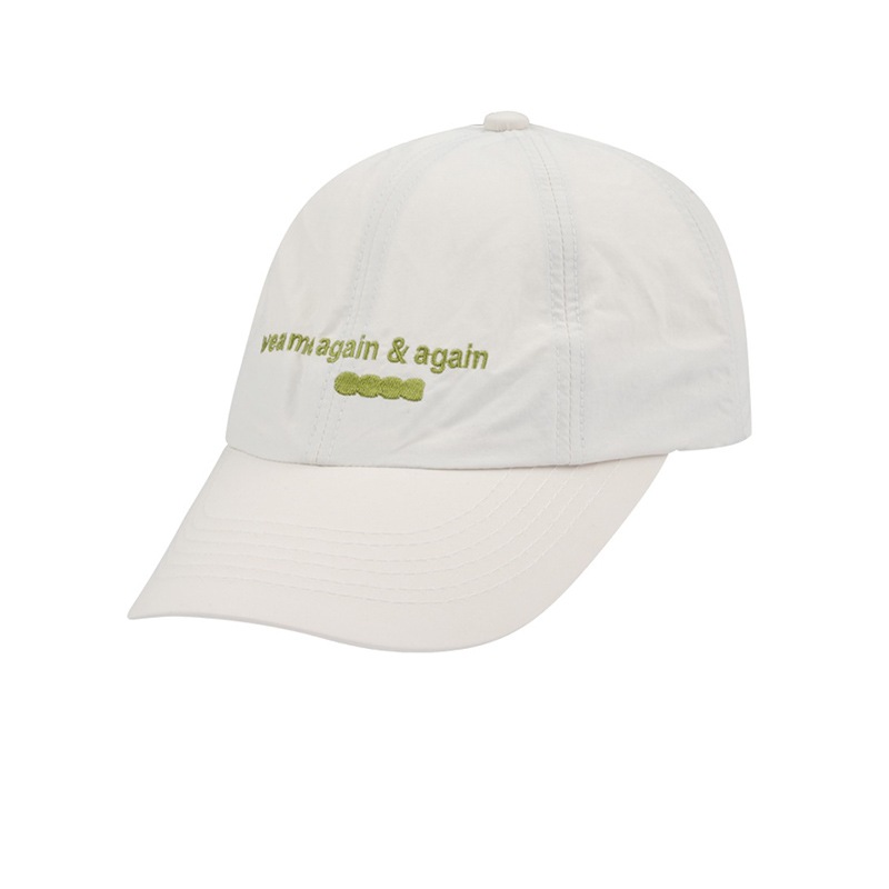 WEAR ME AGAIN & AGAIN NYLON CAP(BEIGE)