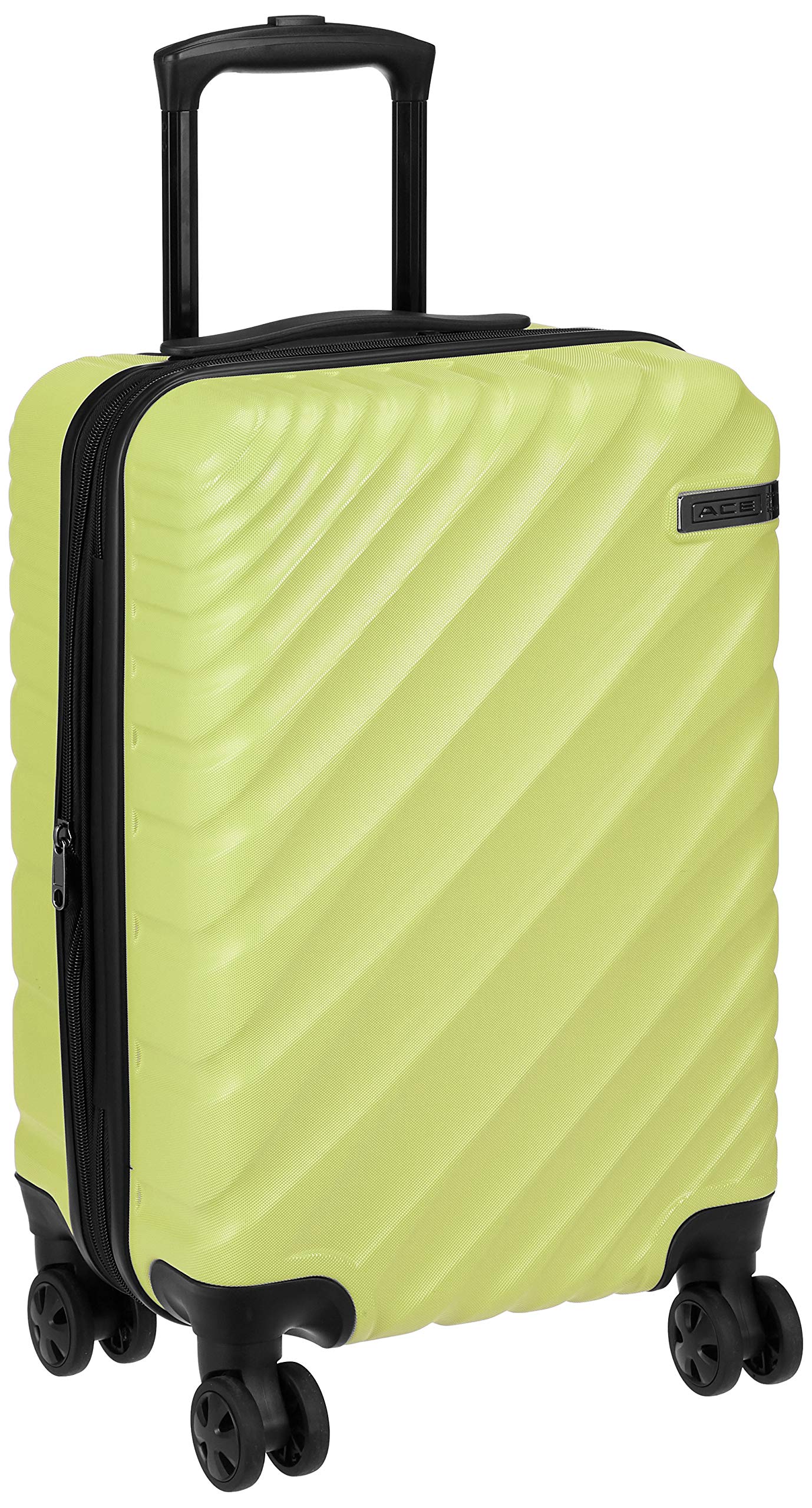 [エースデザインドバイエース] スーツケース オーバル エキスパンド機能付 機内持ち込み可 43L 48 cm 3.1kg アップルグリーン