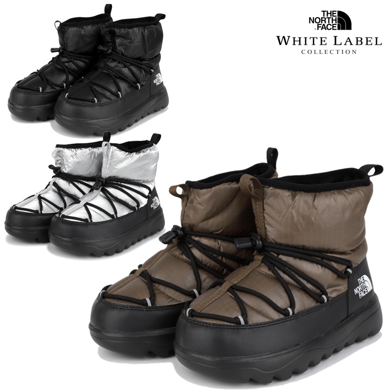 NS87R71 WHITE LABEL BOREALIS SHORT BOOTS 25FW 新作 韓国限定ライン 防寒 軽量 厚底ソール 滑りにくい 冬コーデ タウンユースコーデ提案 ソックス パンツ