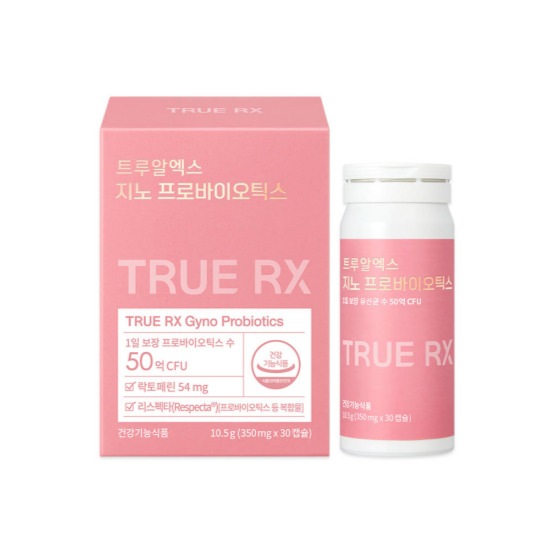 TRUE RXジノプロバイオティクス女性膣由来乳酸菌30カプセル