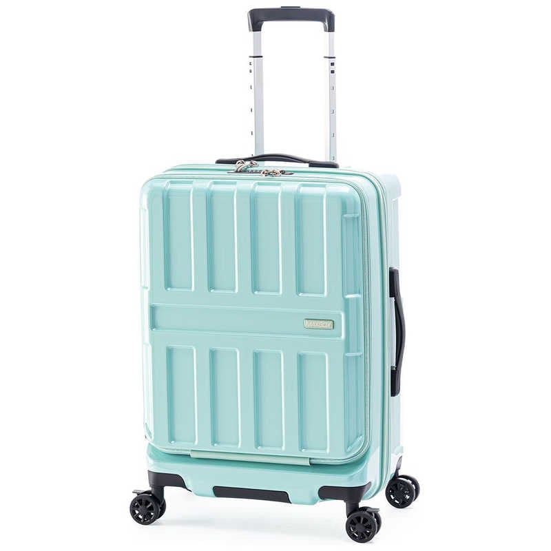 A.L.I　ハードキャリー MAXBOX フロントオープンタイプ ミントブルー [TSAロック搭載 /55L /5泊～1週間]　ALI-8511-22
