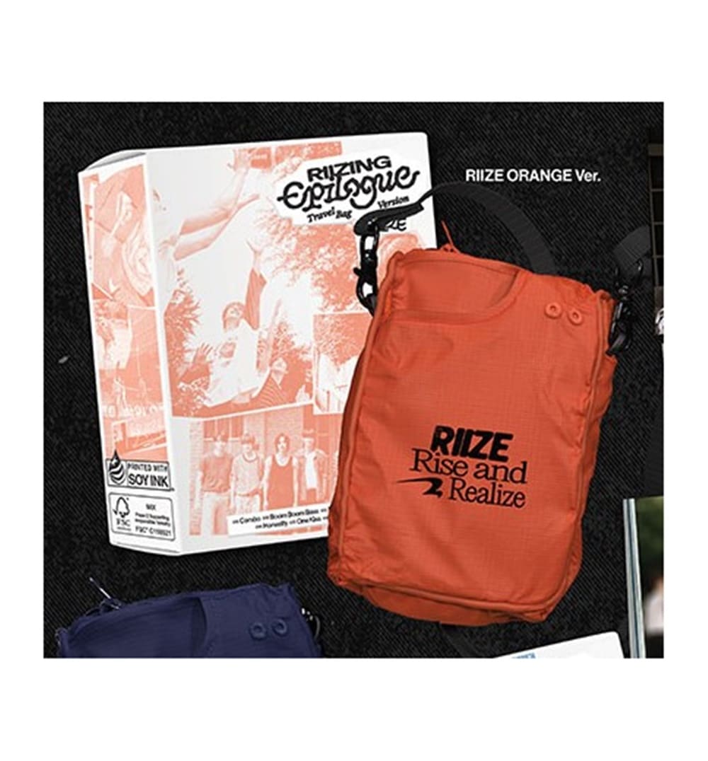 RIIZE1集ミニRIIZING Epilogueトラベルバックリミテッド限定盤スマートアルバムRIIZE ORANGE_[未開封新品]