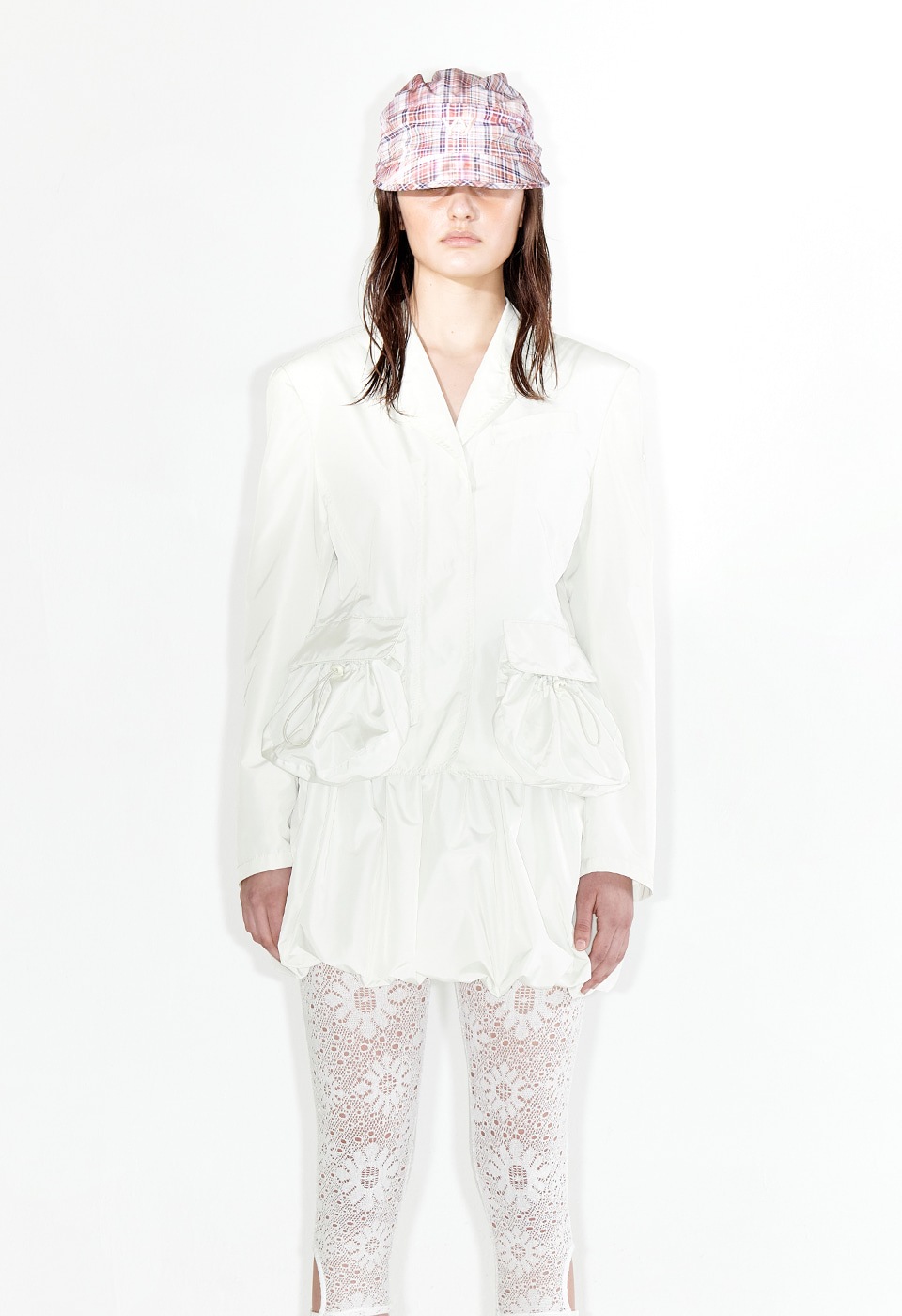 【OPEN Yy】 BUBBLE HEM SKIRT : CREAM 14,524円