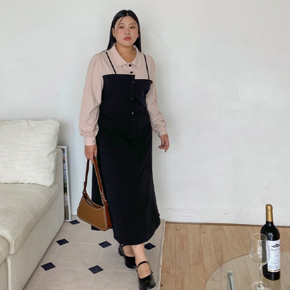 (JSTYLEのイーブレット) イーブレットパイシャツビスチェワンピース JSTYLE 7,103円