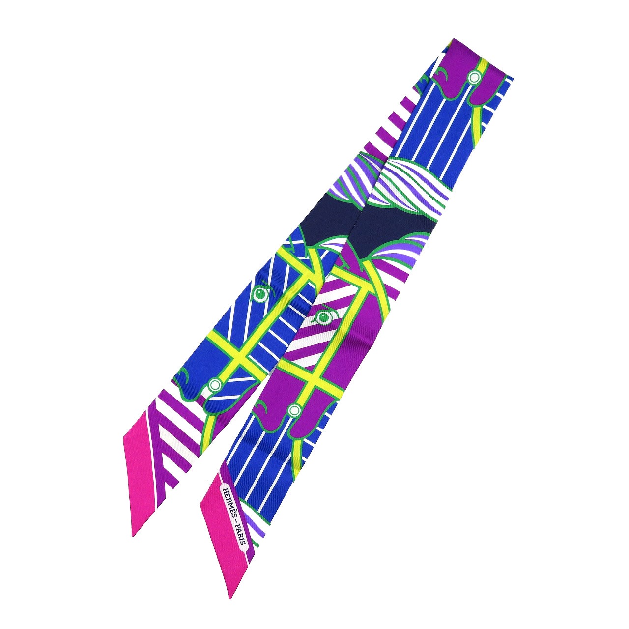 未使用品 ツイリー スカーフ シルク/シルク フューシャ 0246【中古】 ユニセックス