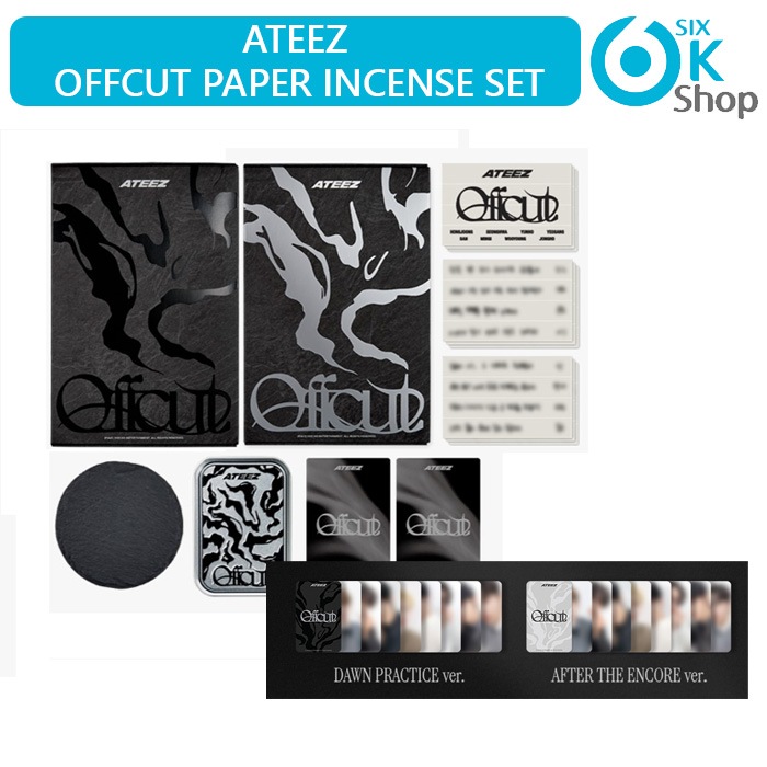 公式特典+ ATEEZ OFFCUT PAPER INCENSE SET 公式グッズ 当店特典 ペーパーインセンス エイティーズ