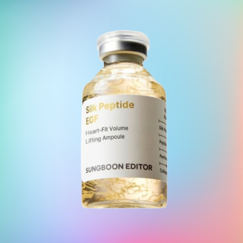 シルクペプチド EGF ハートフィット リフティング美容液 40ml コラーゲン溶解糸配合 ハリ・弾力ケアに