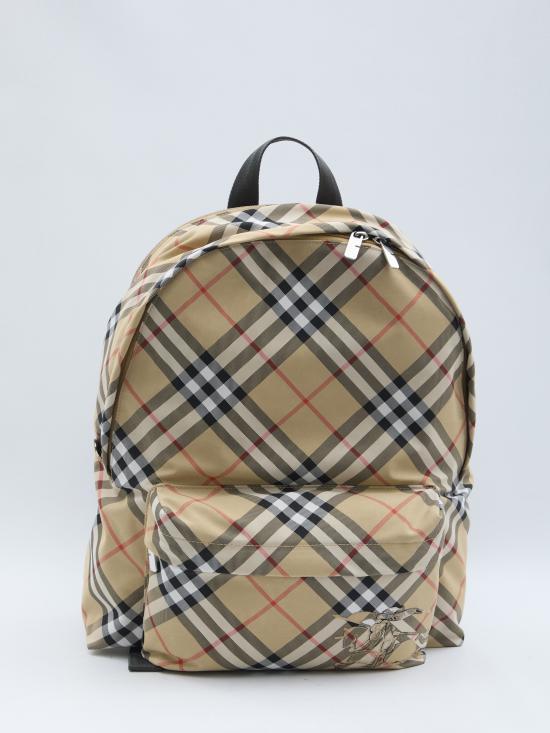 BURBERRY Men Backpacks 8091312 BEIGE