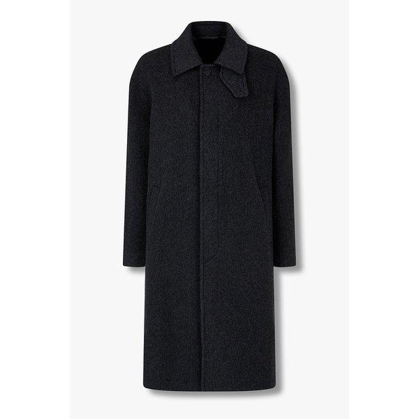 [MEN] ヒドゥンボタン バルマカン コート 9155411181085