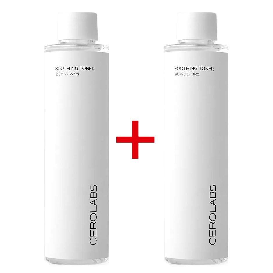 [1+1]スージングトナー 200ml+200ml / すぐれた水分感